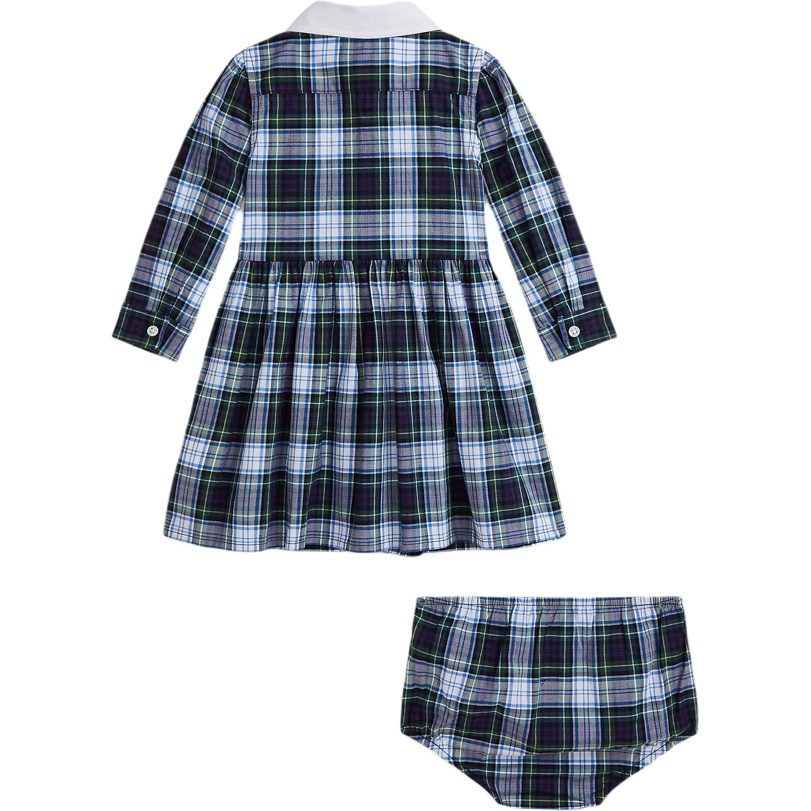 Платье для младенцев и малышей Infant And Toddler Polo Ralph Lauren, синий — фото 2