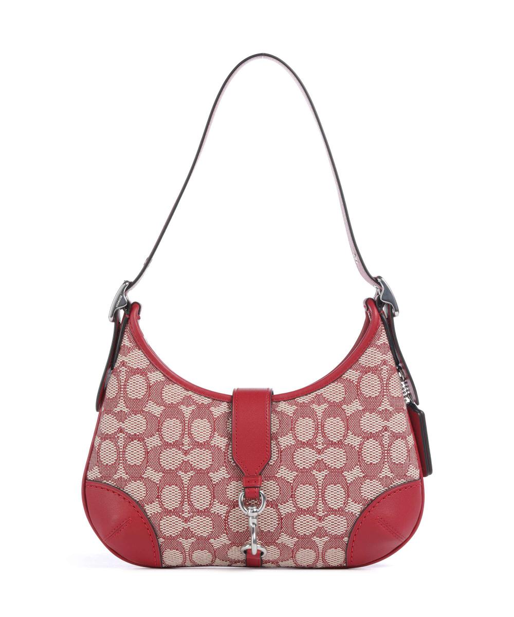 

Сумка на плечо Hamptons Signature из жаккарда холст Coach, красный