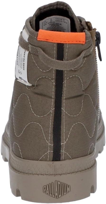 Ботинки Palladium Unisex Pampa Re-Quilted Boot с застежкой-молнией, зеленый — фото 3