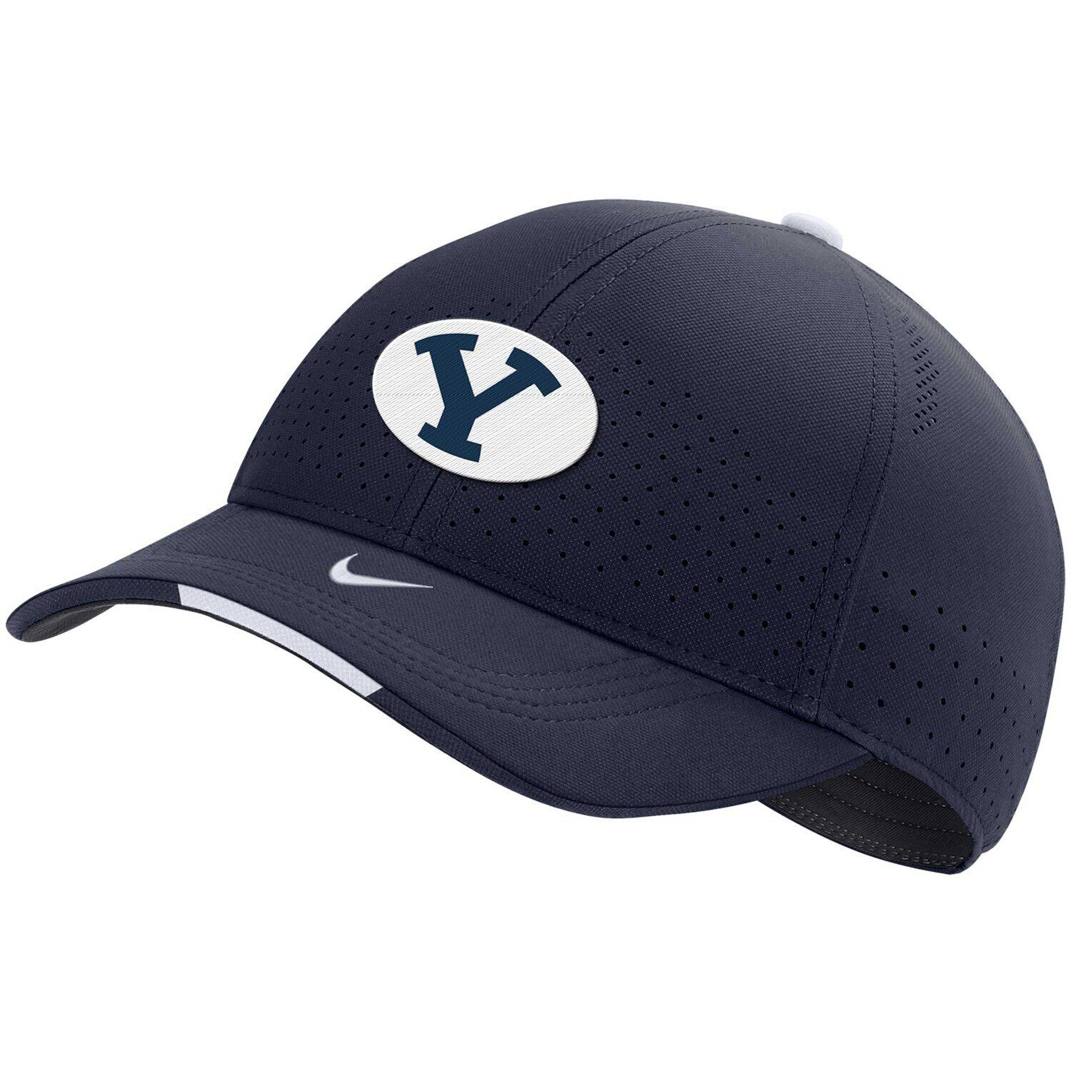 

Мужская темно-синяя кепка Nike BYU Cougars Classic99 Swoosh Performance Flex.
