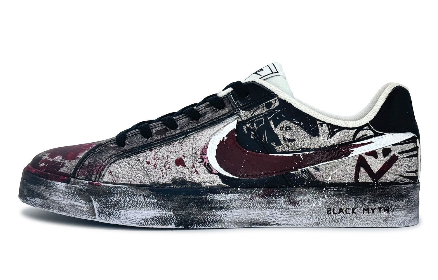 

Кроссовки для скейтбординга Court Royale, унисекс, низкие, серый Nike