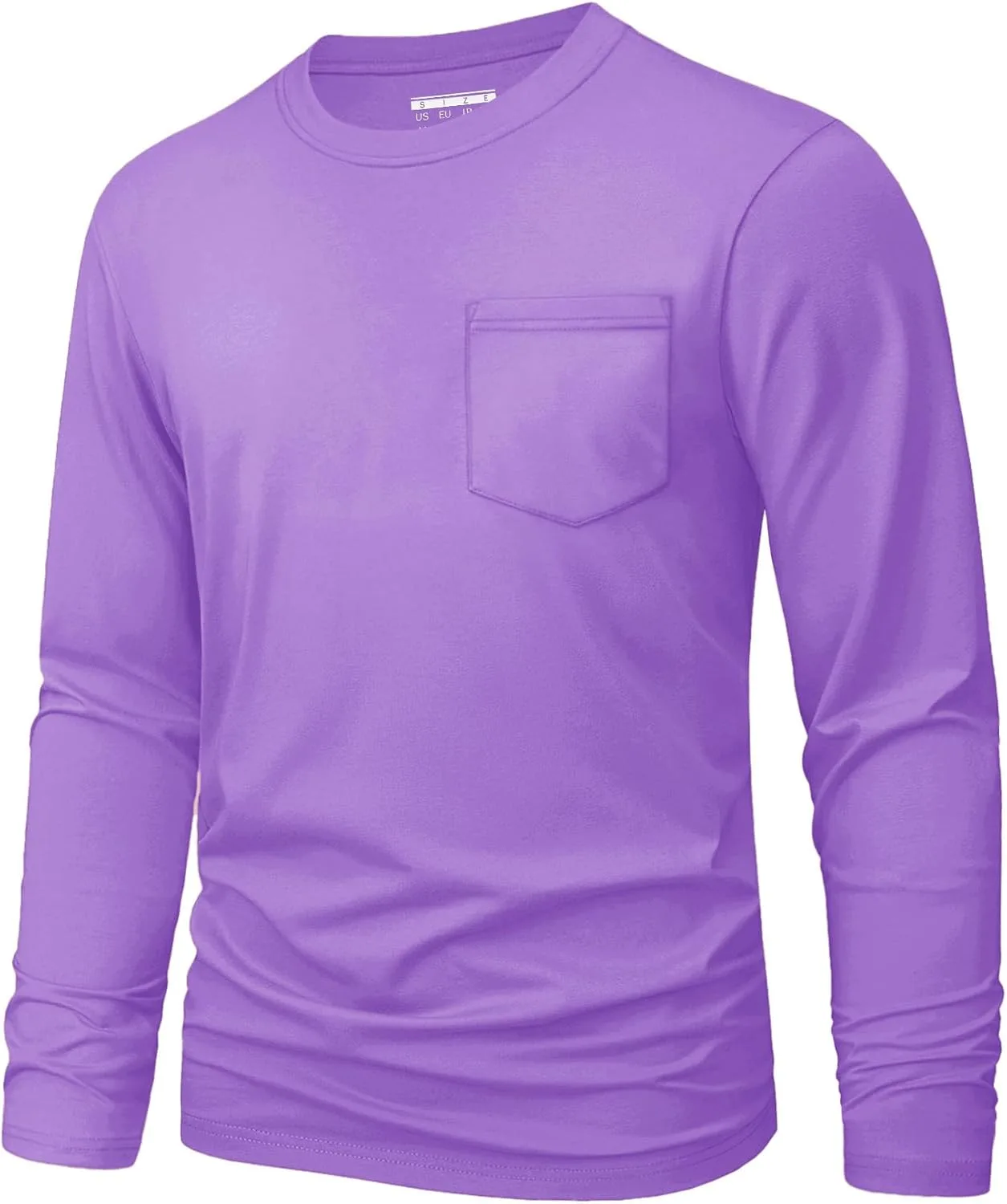 

Мужская футболка с длинным рукавом и карманом MAGNIVIT