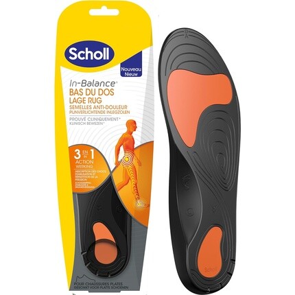 

Стелька In-Balance Anti Pain для поясницы, средняя Scholl