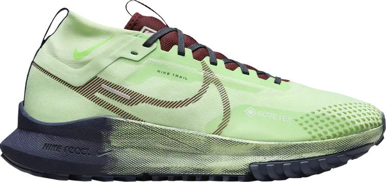 

Кроссовки React Pegasus Trail 4 GORE-TEX 'Vapor Green Dark Team Red', зеленый