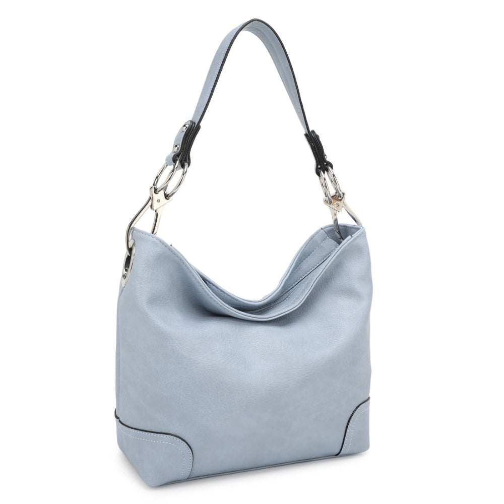 

Сумка Emily Hobo от Mia K для женщин из веганской кожи с несколькими отделениями MKF, светло-голубой