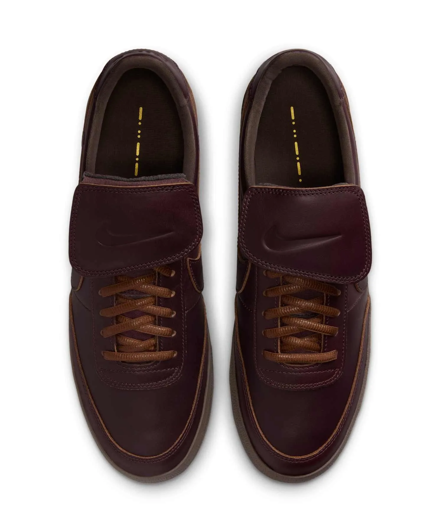 Мужские кроссовки из натуральной кожи Killshot 2 Leather Premium Nike burgundy — фото 4
