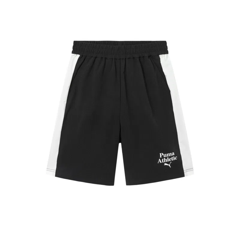 Детские быстросохнущие штаны PUMA черные