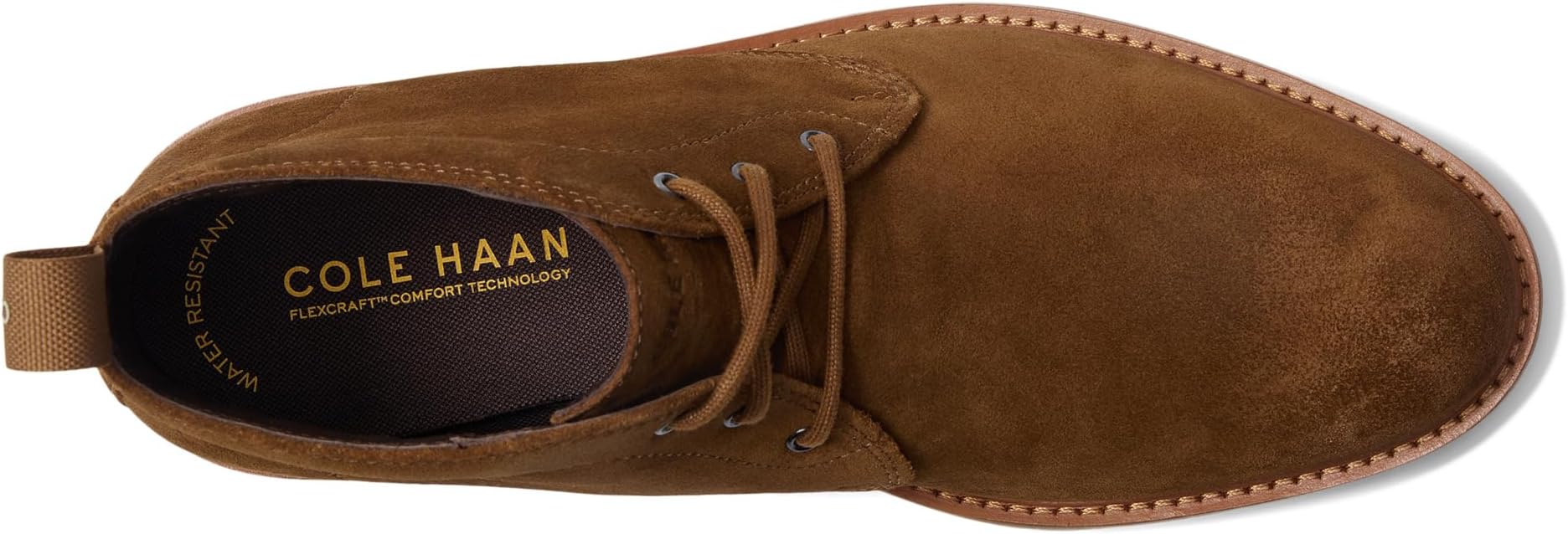 Ботинки Cole Haan Chamberlin Grand Chukka Boots, цвет Brown Nubuck/Water Resistant — фото 2