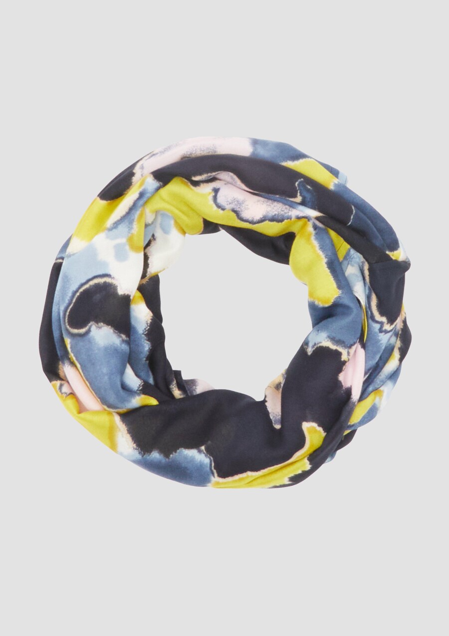 

Шарф-трубка s.Oliver, цвет Blue/marine blue