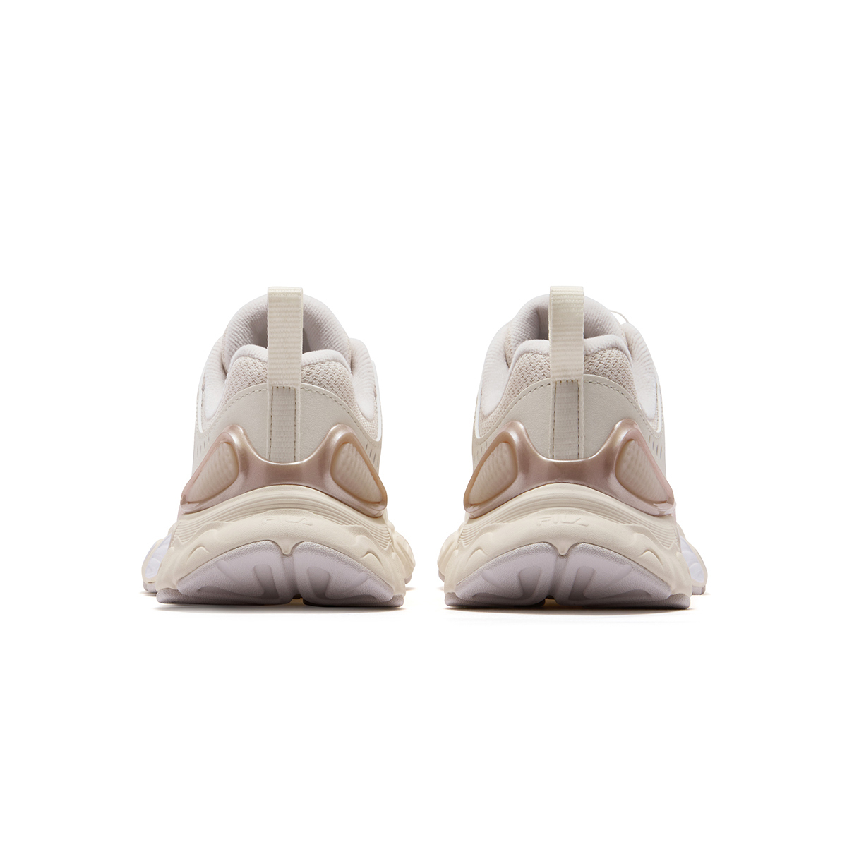 FILA KIDS Непромокаемые низкие детские кроссовки для бега milk white для подростков — фото 4