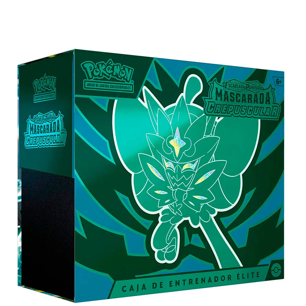 

Коллекционные карточки Pokemon Trading Card Game Scarlet and Violet Twilight Masquerade Trading Card (испанский вариант), зеленый