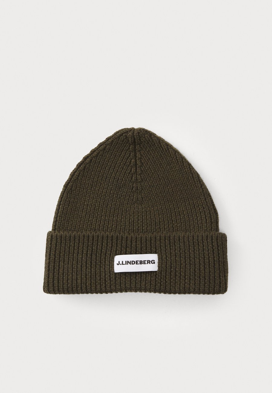 

Шапка J.LINDEBERG JUAN BEANIE, Forest Green/Dark Green