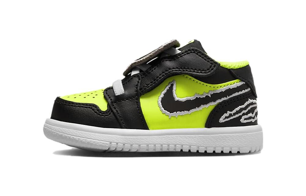 

Сандалии Jordan 1 Low Alt SE Black Cat Volt TD