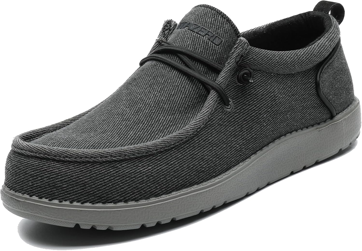 

Мужские широкий обувь Повседневные слипоны для мужчин - Мужские лоферы широкие удобные ботинки с поддержкой свода стопы 1Tazero, черный