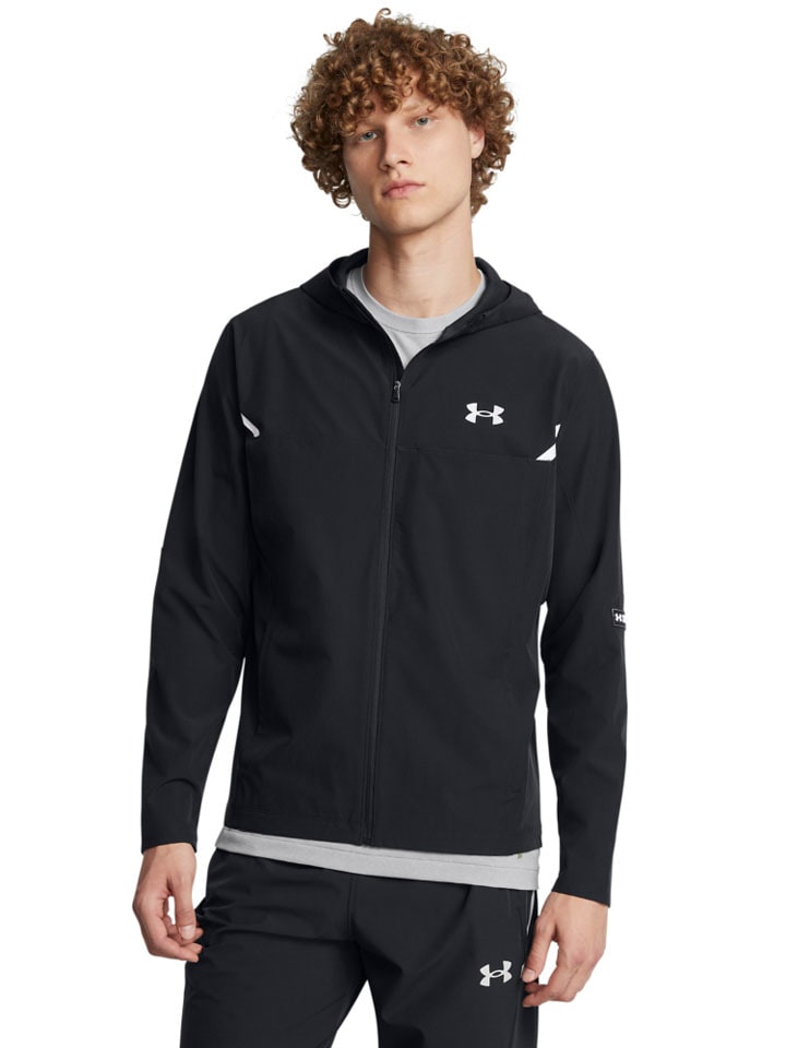 

Спортивная куртка Vanish Woven Utility Under Armour, черный