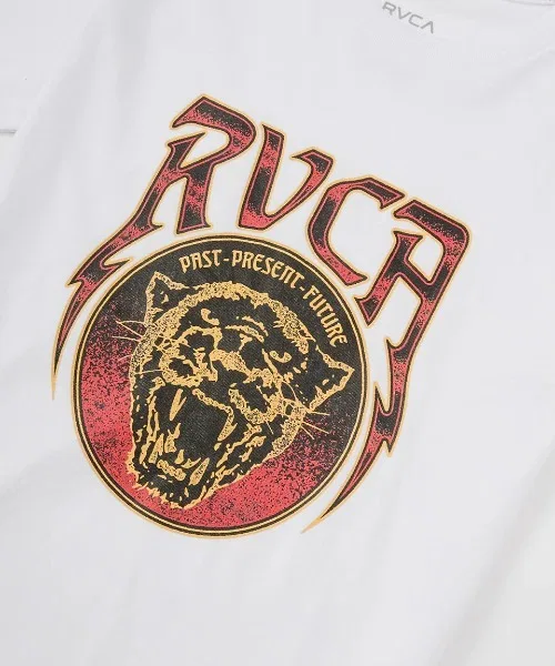 Детская футболка RVCA с принтом — фото 3