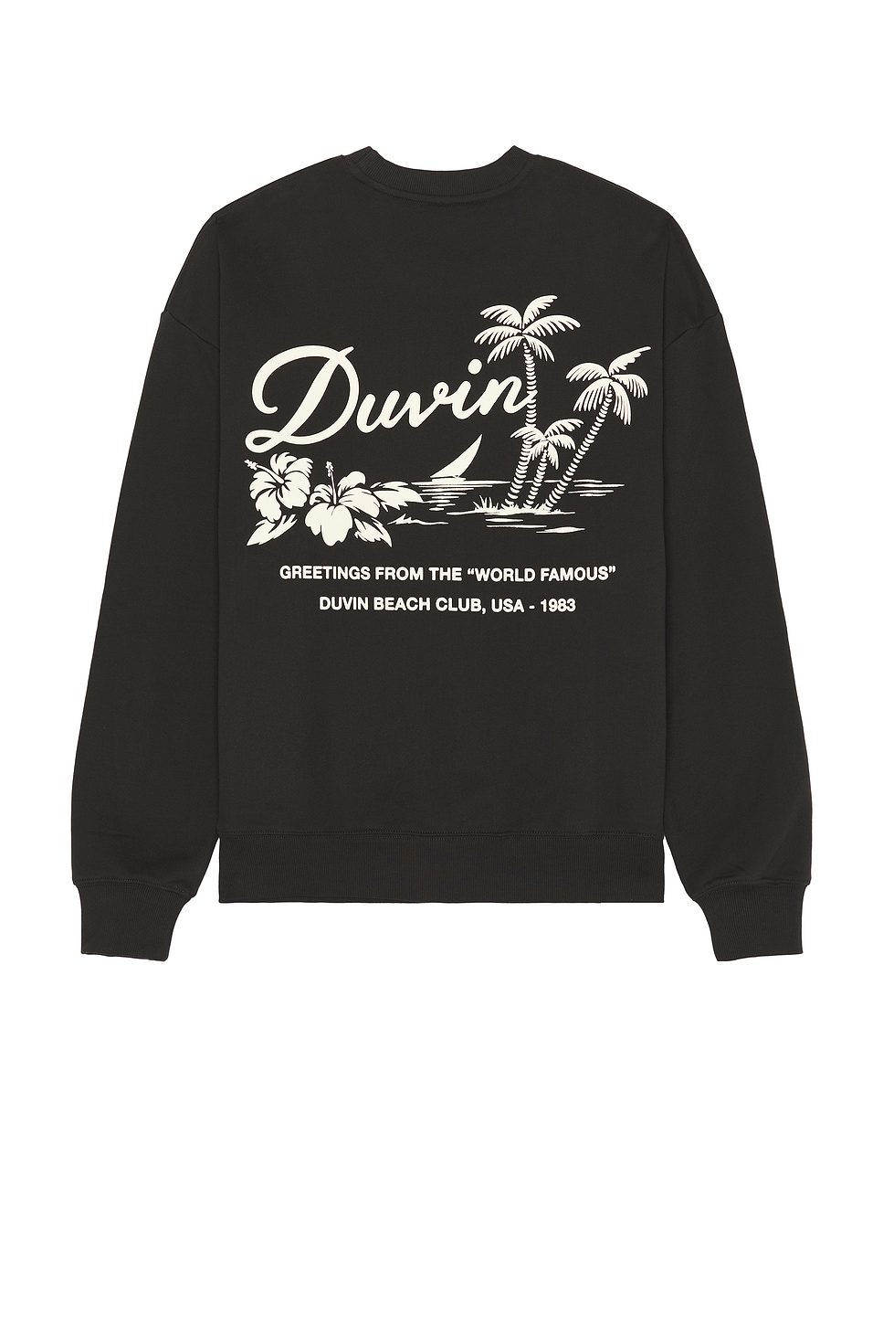 

Свитер "Oasis crew" от Duvin Design, black