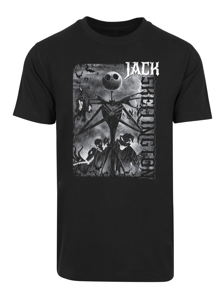 

Футболка F4NT4STIC Disney Nightmare Before Christmas Skellington, черный