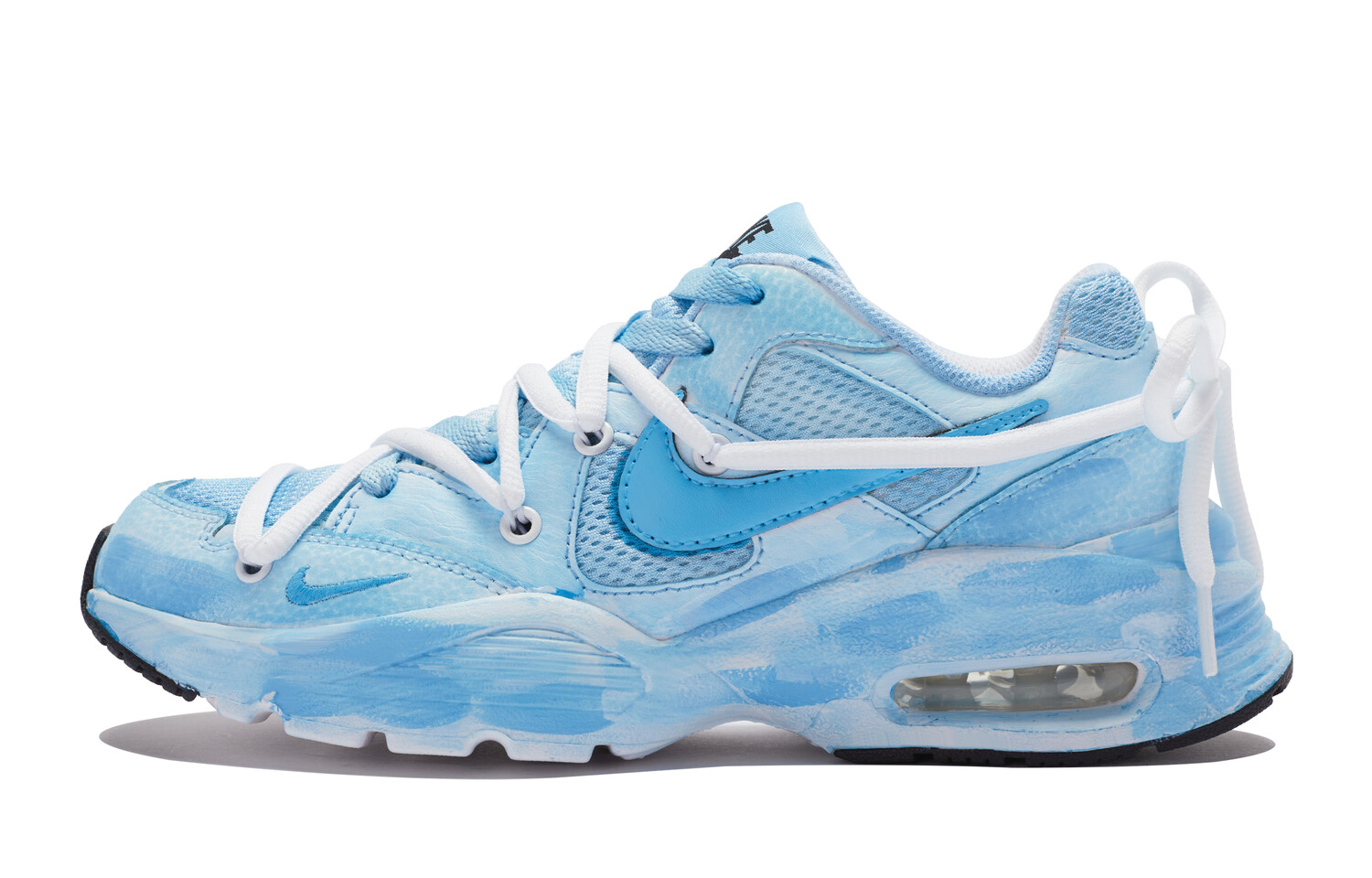

Кроссовки Air Max Fusion женские с низким верхом, белые Nike