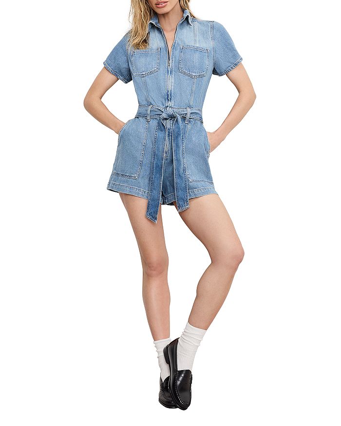 

Фитнес-комбинезон Lite Denim "Fit For Success" Good American, синий