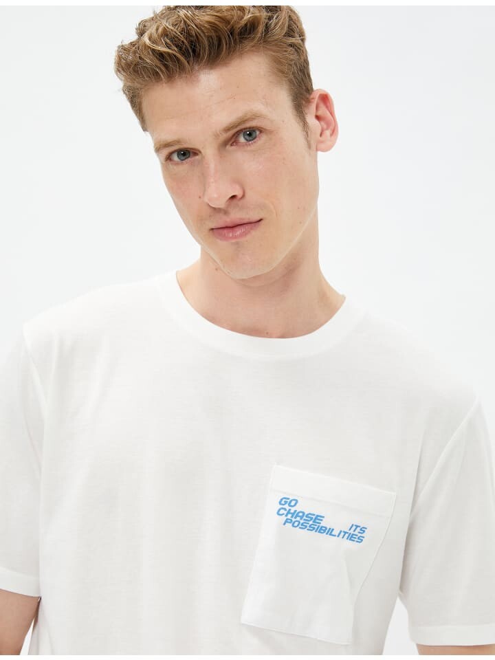 

Футболка KOTON T shirt, цвет grauweiß