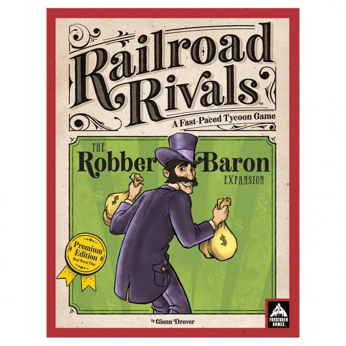 

Настольная игра Forbidden Games Railroad Rivals - Robber Baron Premium