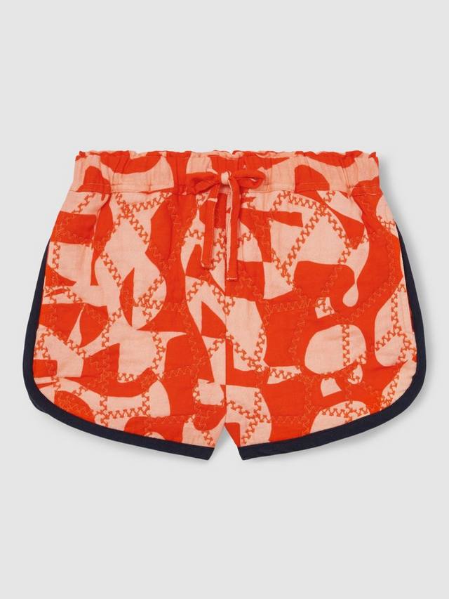 

Детские стёганые шорты Josanna с графическим принтом Reiss, Multi