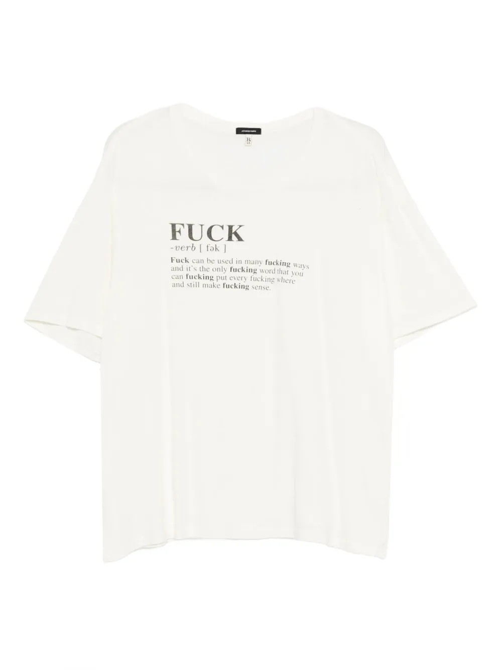 

Футболка с принтом R13, нейтральный