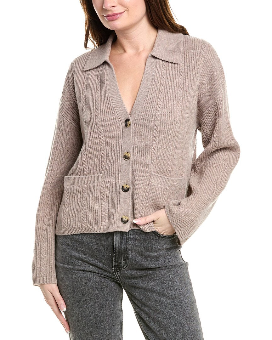 

Кардиган из кашемира Rag & Bone Maud, коричневый
