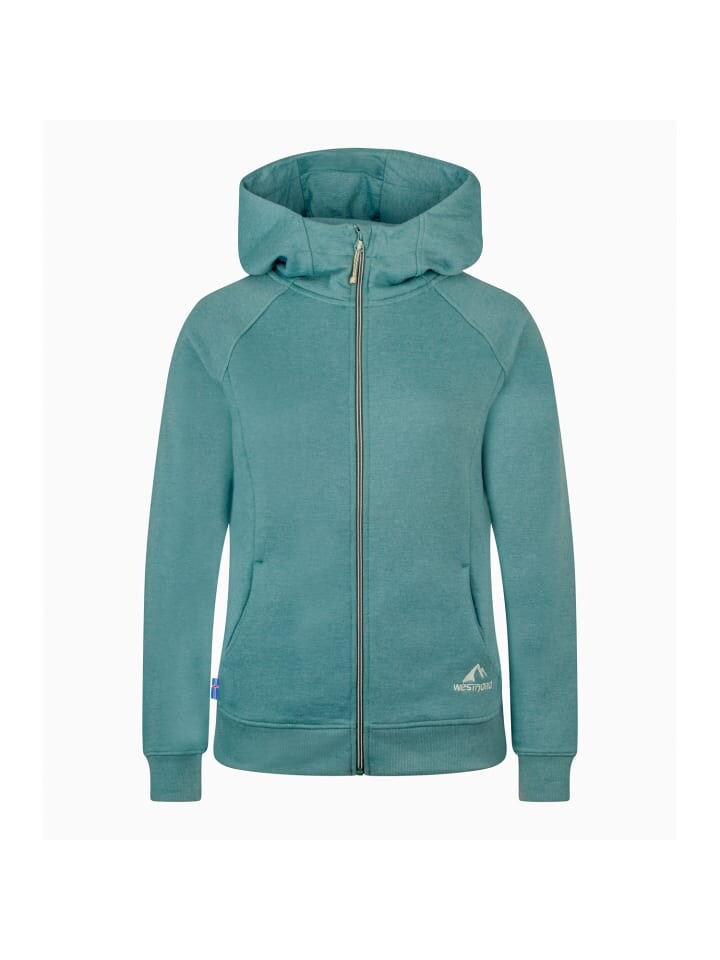 

Спортивная куртка Westfjord Sweatjacke Hekla, цвет glacier green