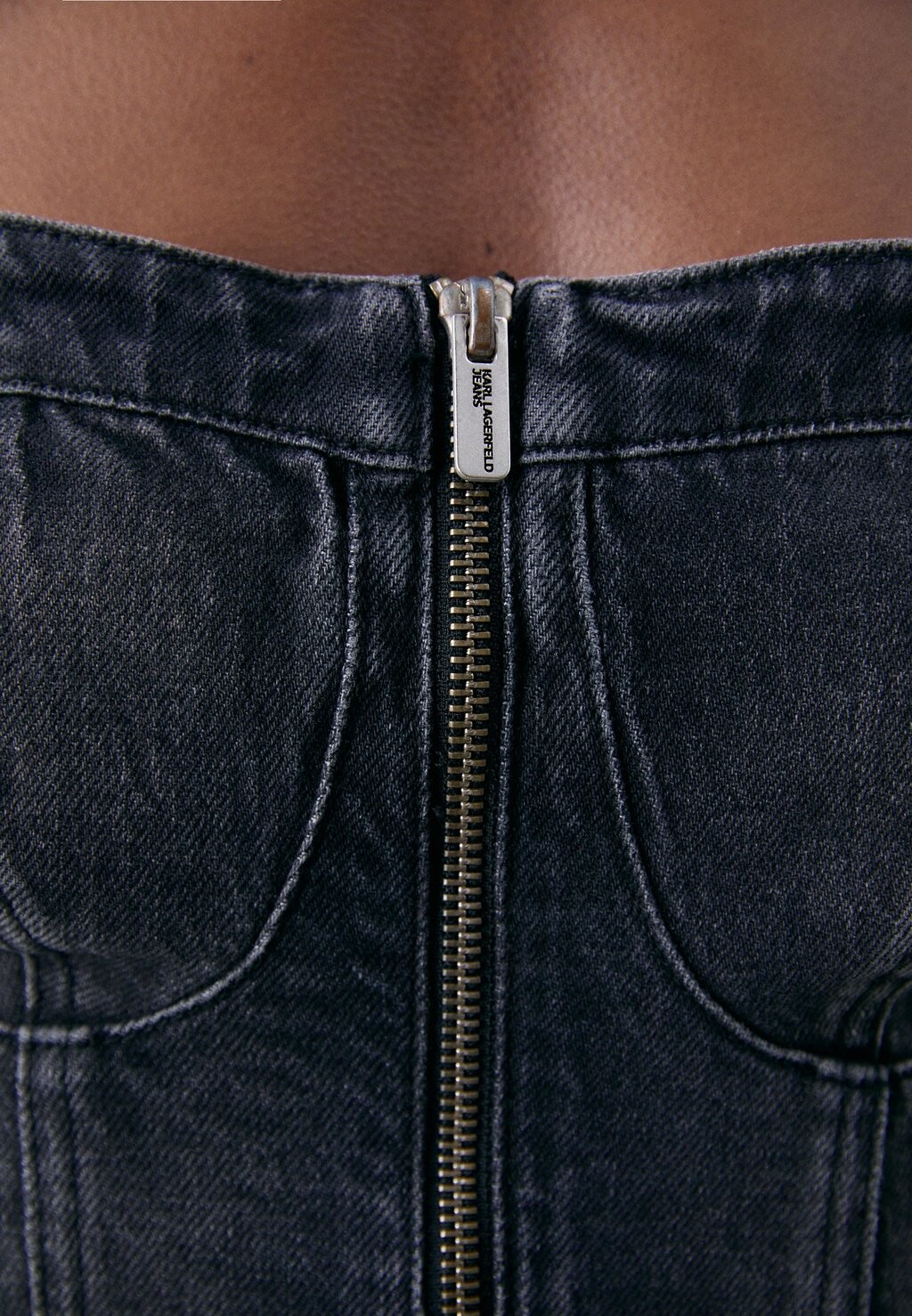 

Платье из денима BANDEAU DRESS Karl Lagerfeld Jeans, черный