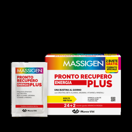 

Massigen Pronto Energy Recovery Plus Марко Вити Marco Viti Farmaceutici Spa