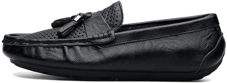 Лоферы мужские с кисточкой, Loafers, Black SayfuR — фото 2