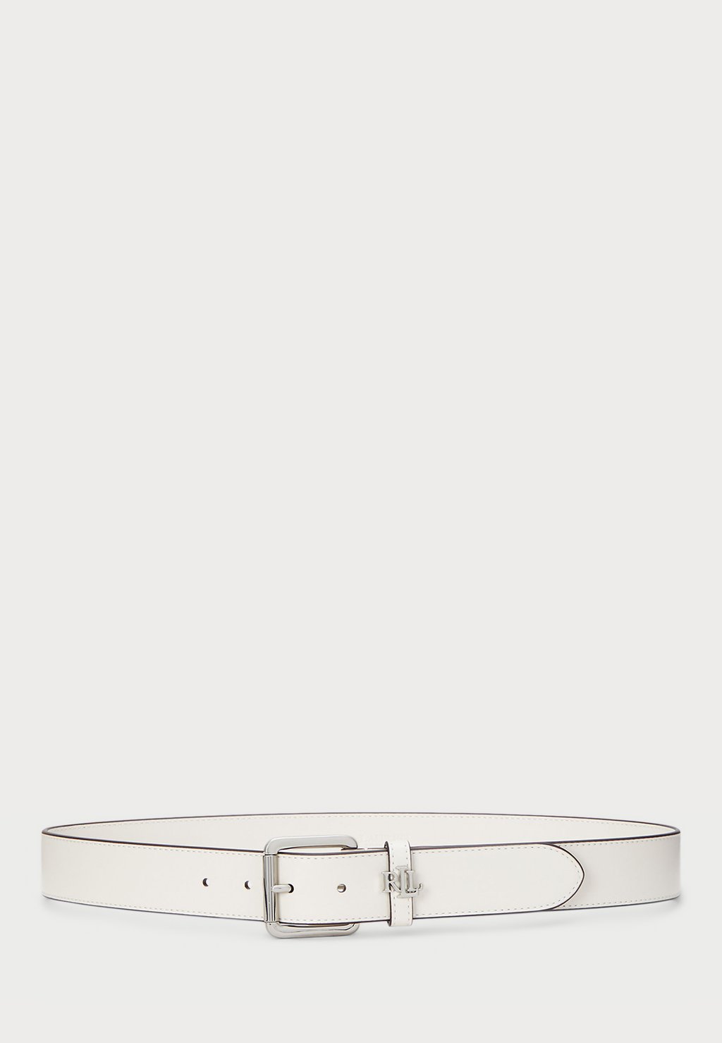 

Пояс Logo Keeper Leather Lauren Ralph Lauren, кремовый