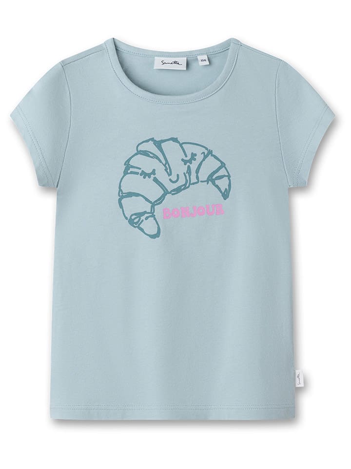 

Футболка Sanetta Kidswear, светло-синий