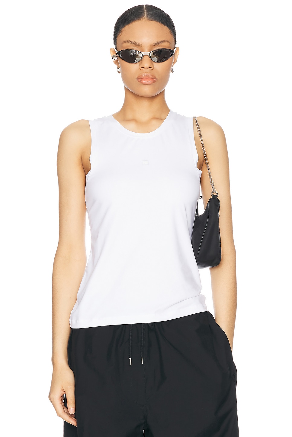 

Майка Эландо Acne Studios, цвет Optic White