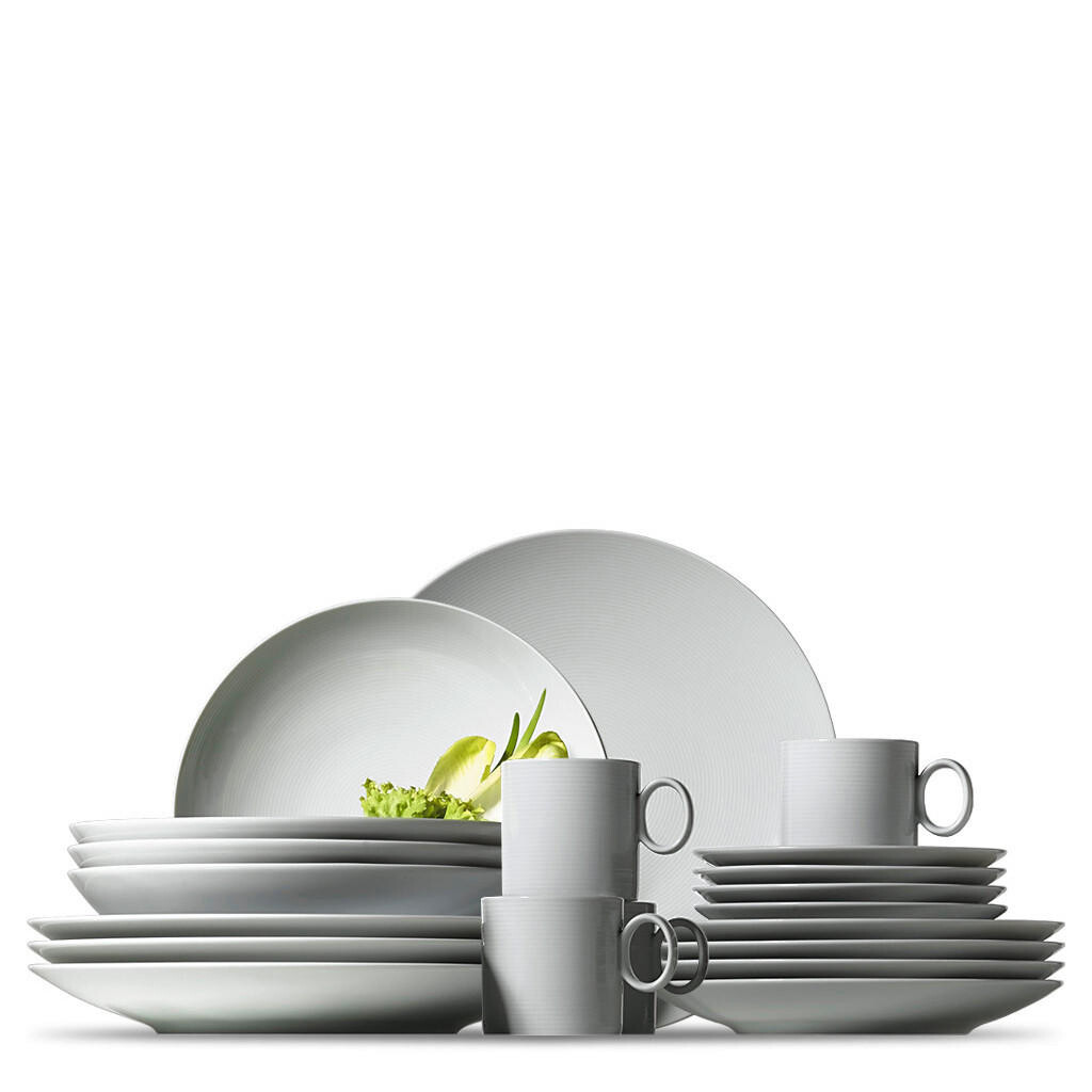 

Комбинированный сервиз лофт из 20 предметов от rosenthal Thomas, белый