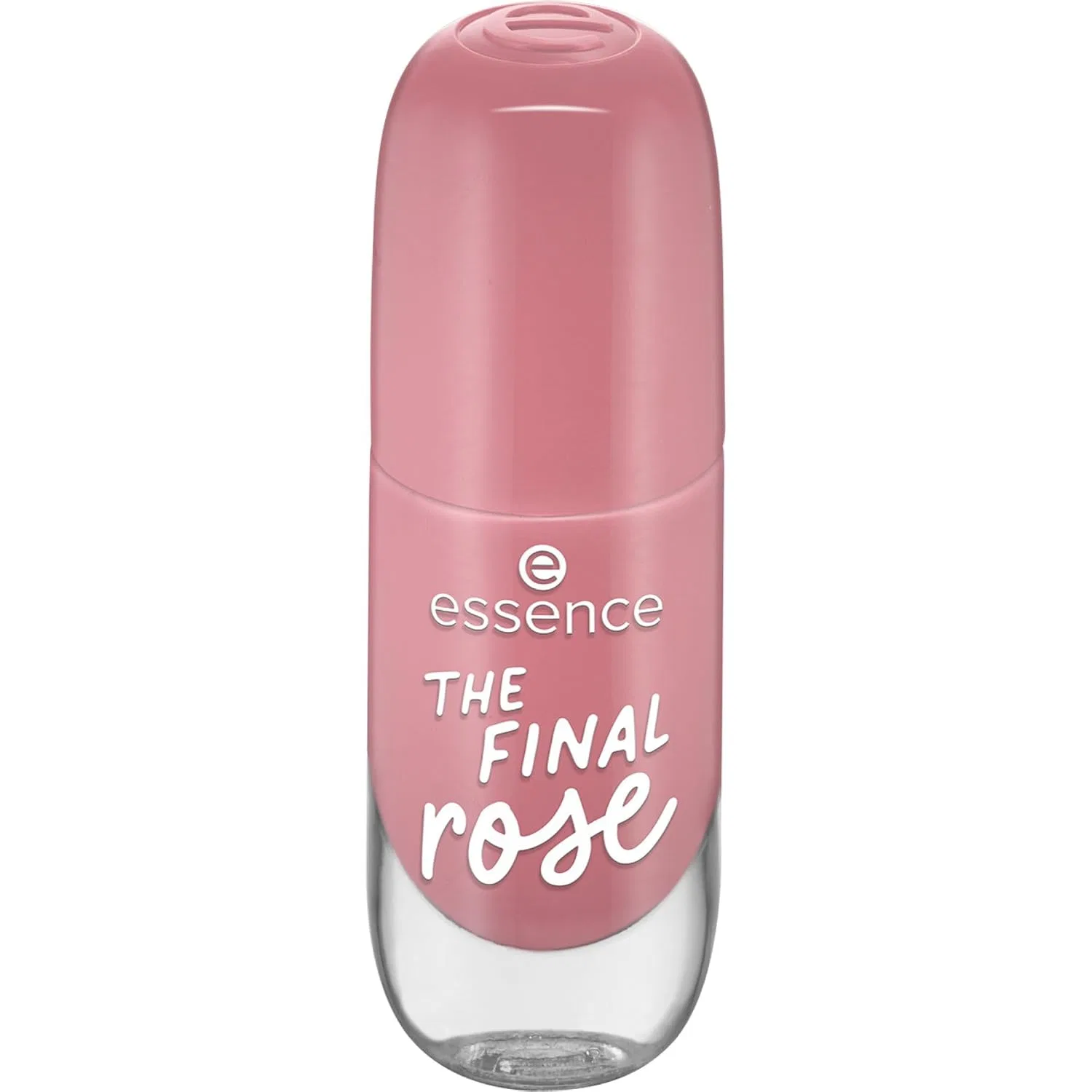 Гель-лак для ногтей essence gel nail colour 08 THE FINAL ROSE, пыльно-розовый Essence