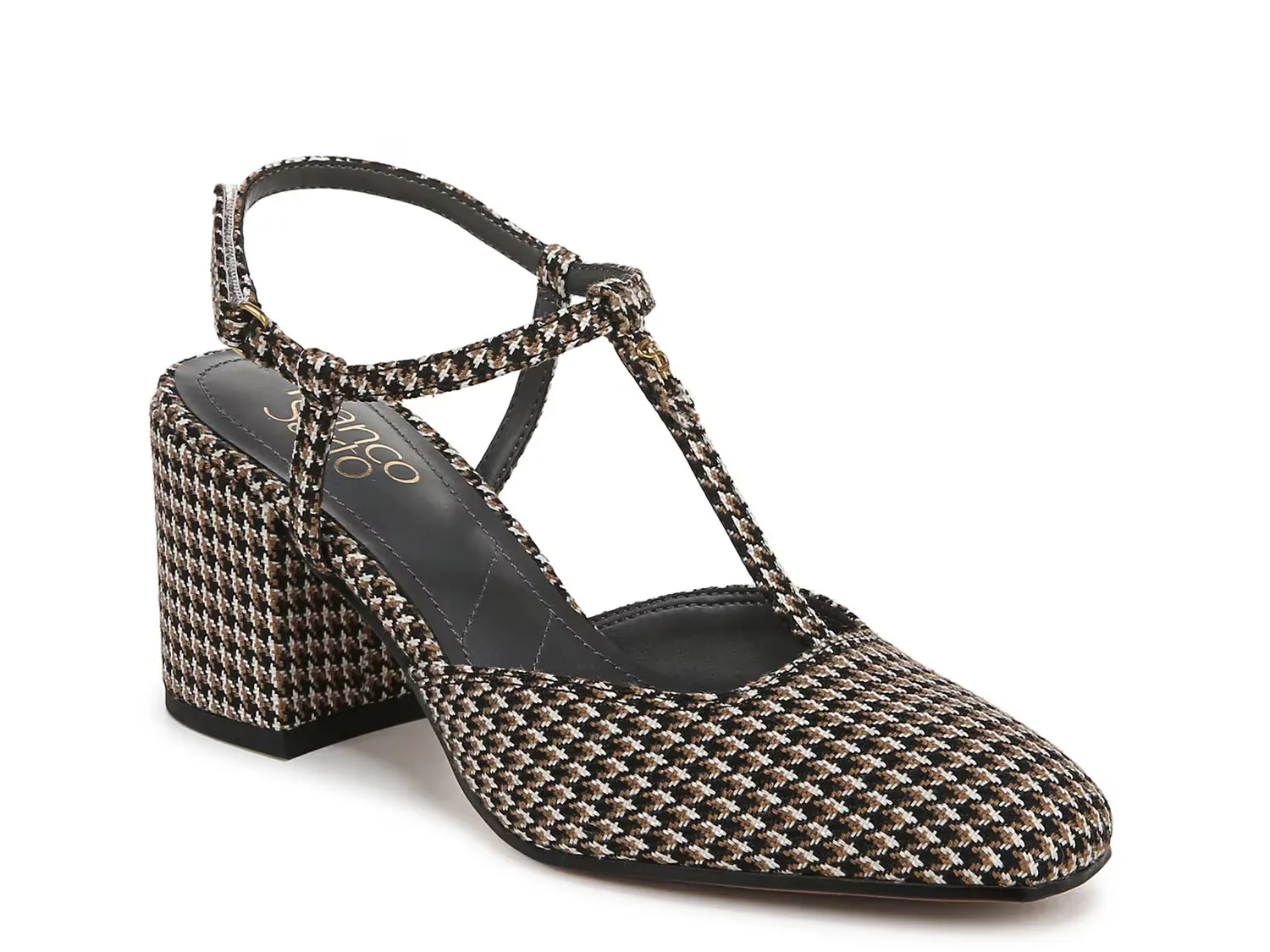 

Туфли Tasha Sandal Franco Sarto, цвет black_taupe_whitehoundstooth