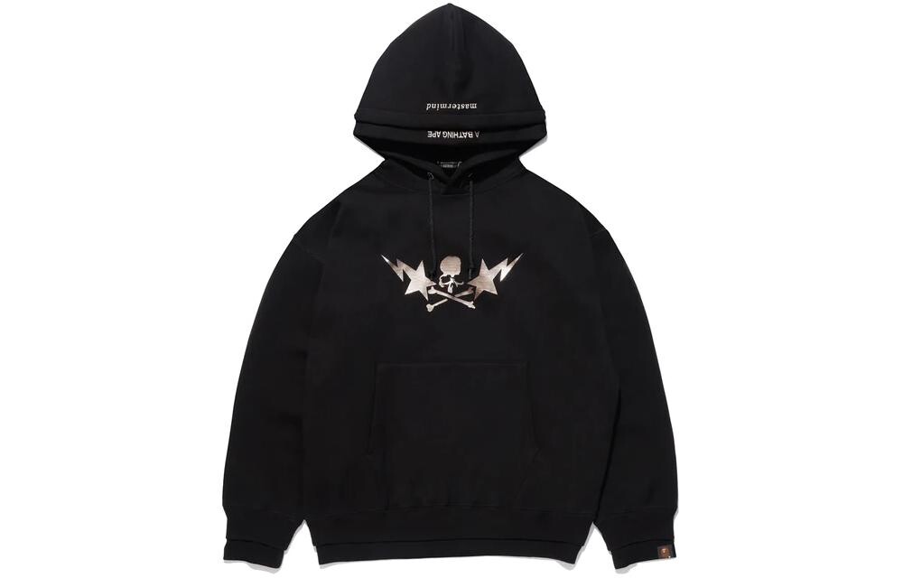 

Совместная толстовка Mastermind JAPAN унисекс, черная A Bathing Ape, черный
