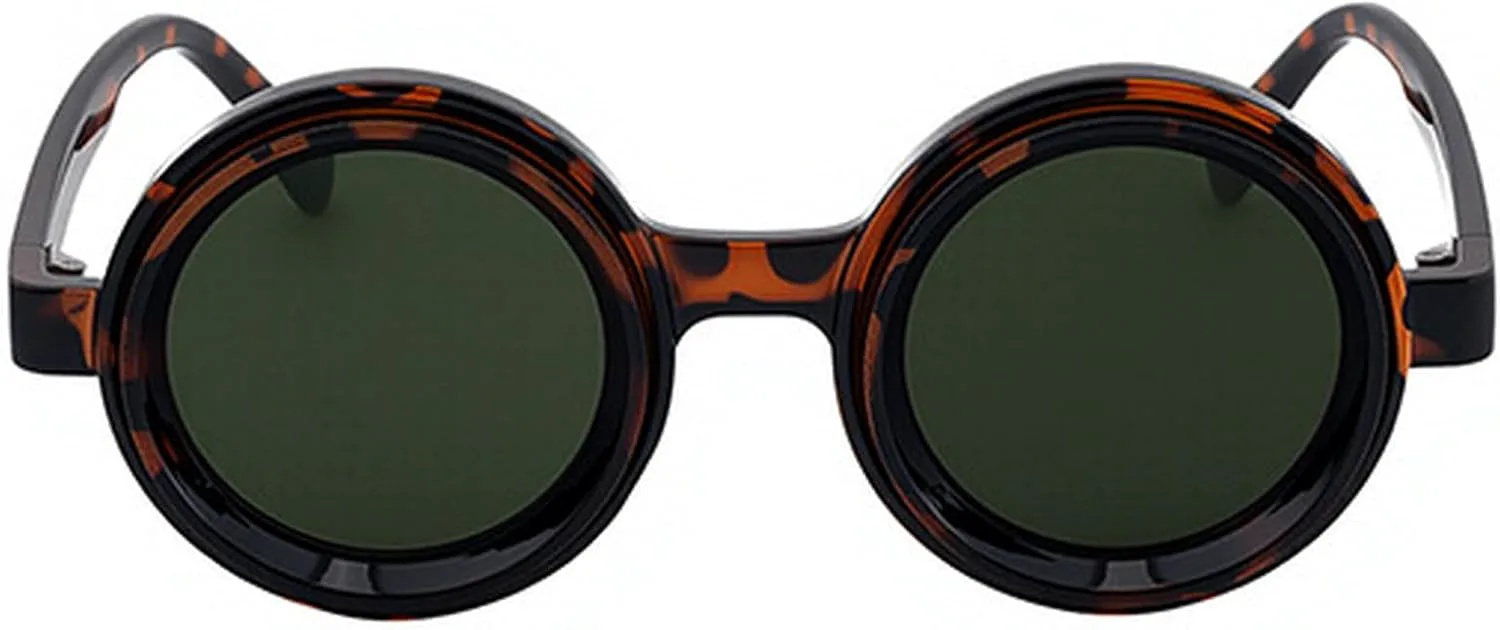 

Солнцезащитные очки для мужчин с маленькой оправой и регулируемым светозащитным покрытием ND9, поляризованные, для рыбалки, вождения mincl, Leopard Green