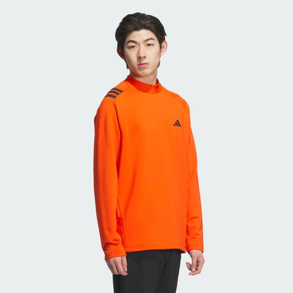 COLD. RDY Футболка с длинными рукавами и тремя полосками Adidas, orange — фото 3