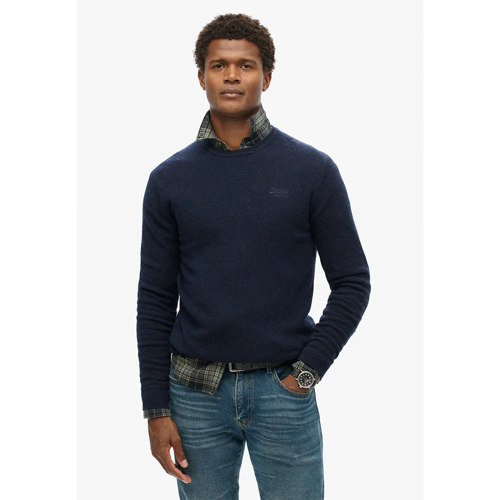 

Свитер Superdry Essential Slim Fit, синий