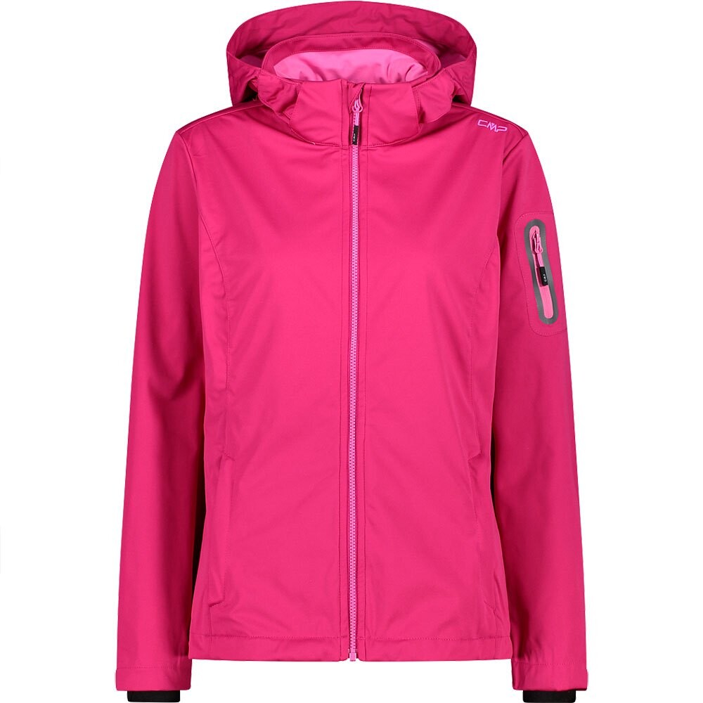 

Спортивная куртка CMP Zip Hood 39A5016 softshell, розовый