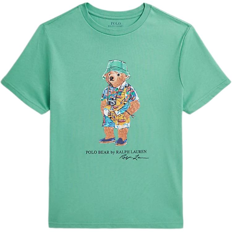Polo Ralph Lauren Футболка SS25 Green Kids' — фото 3