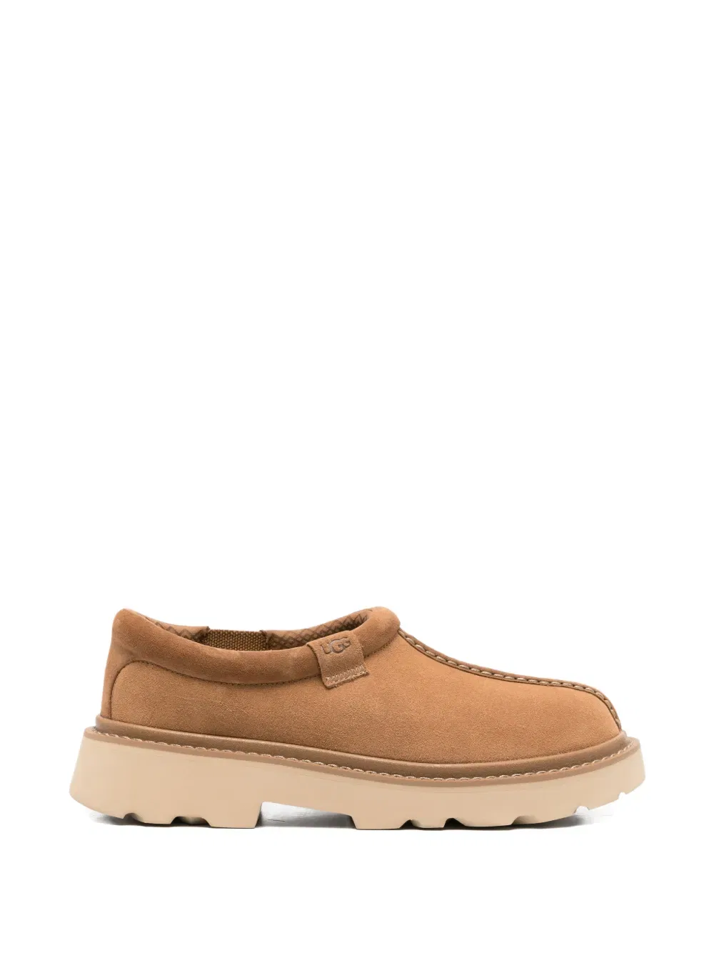 Лоферы Tasman с отстрочкой и выступами Ugg, коричневый