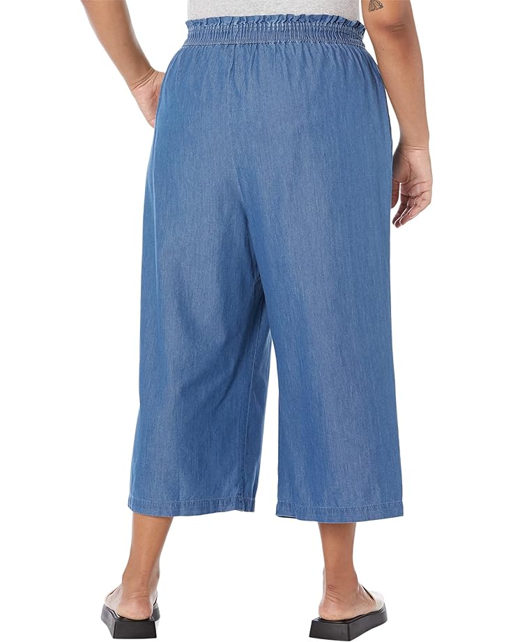 

Джинсы Michael Kors Plus Size Wide Leg Tie Front Pants, цвет Light Cadet Wash