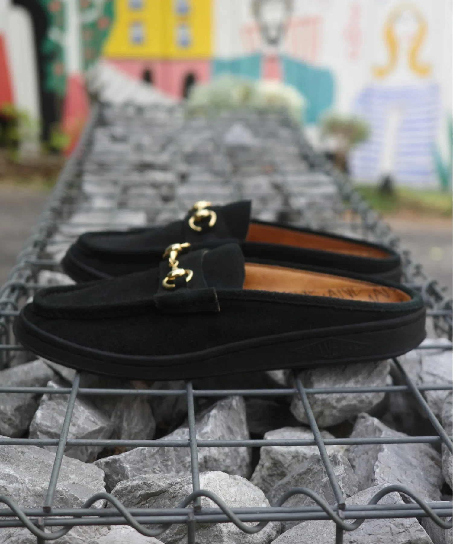 MANEBU/Manebu BITCH SLIPPER SUEDE Bit Loafer Тапочки замшевые унисекс — фото 3