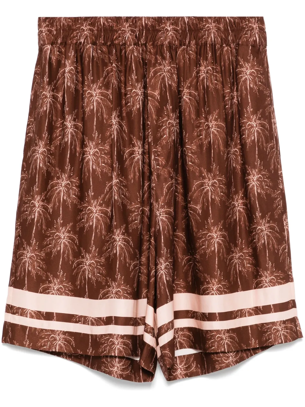 

Шорты с принтом Laneus, коричневый