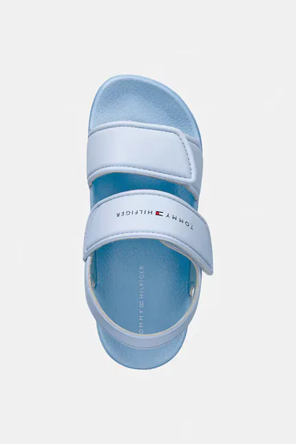Сандалии детские на липучке Tommy Hilfiger, синий — фото 4